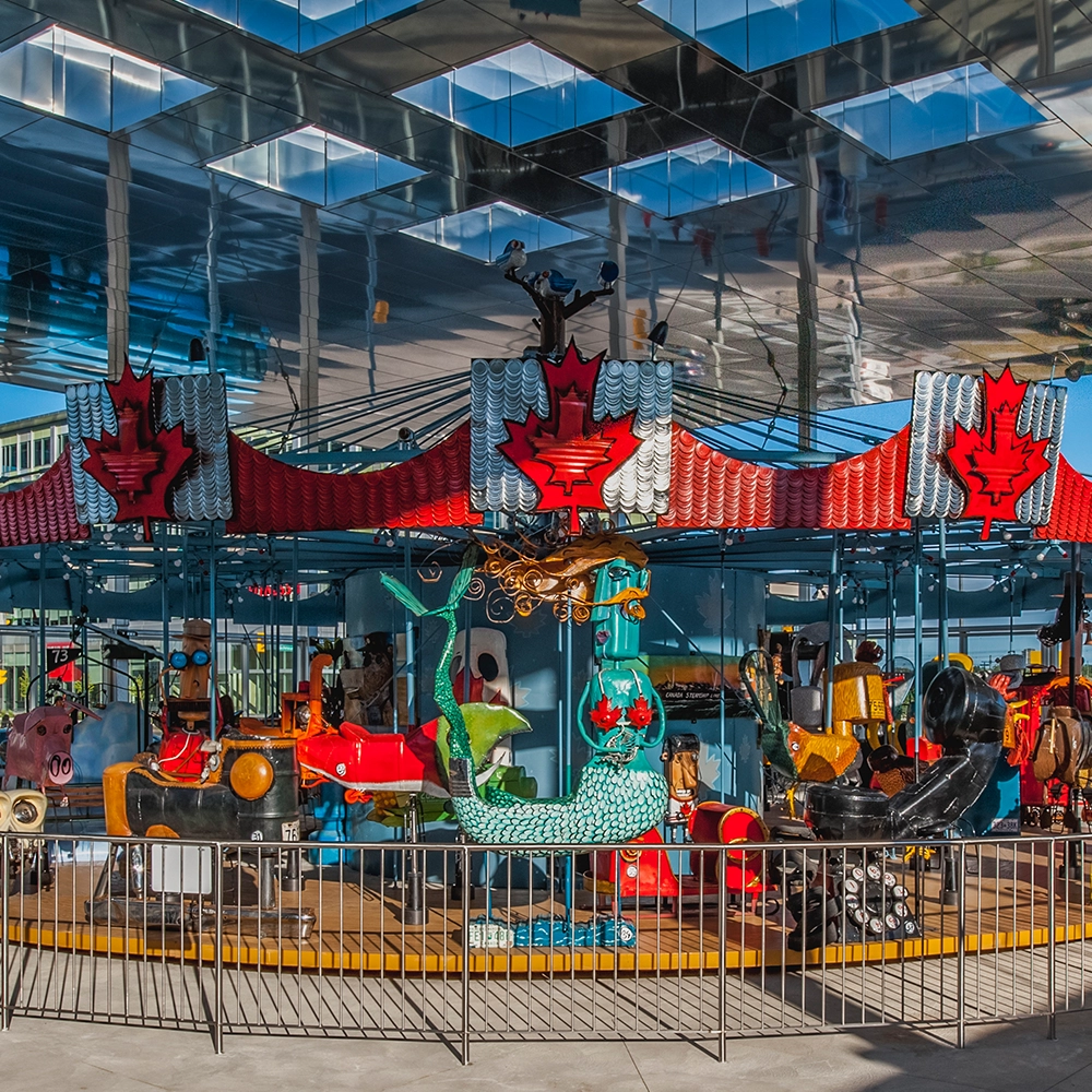 The pride of canada carousel